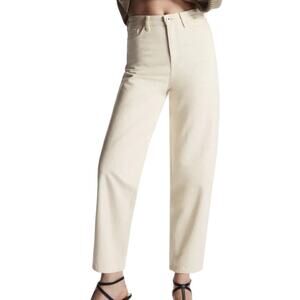 COS Womens Tapered Leg Ankle Length Straight Leg High Rise Jeans Size 28 NWT